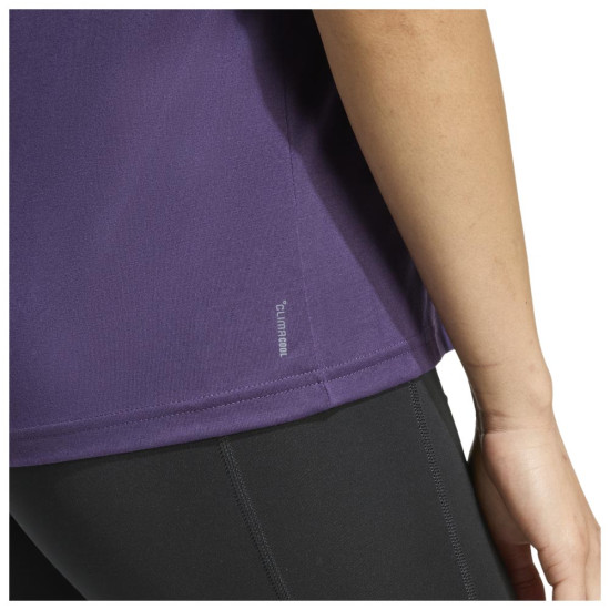 Adidas Γυναικεία κοντομάνικη μπλούζα Aeroready Train-Essentials Minimal Branding Crewneck Tee